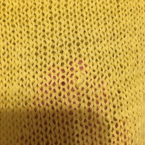 LOFT Yellow Knit Sweater size XXSP - Picture 4 of 4